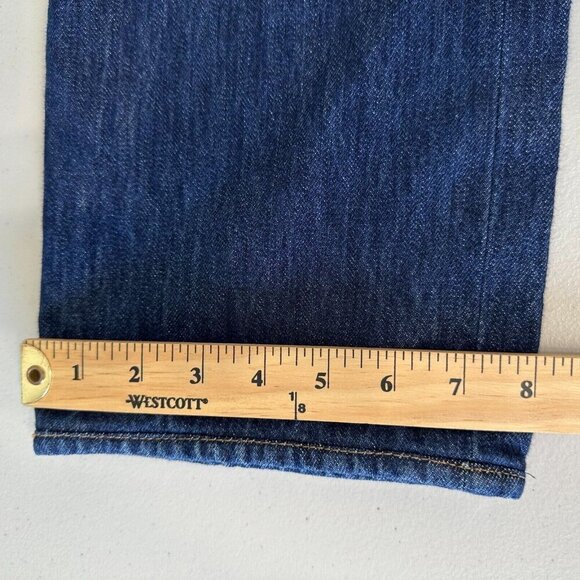 Levis 501 Original Fit Jeans 38x34 Button Fly Straight Blue - Picture 5 of 10